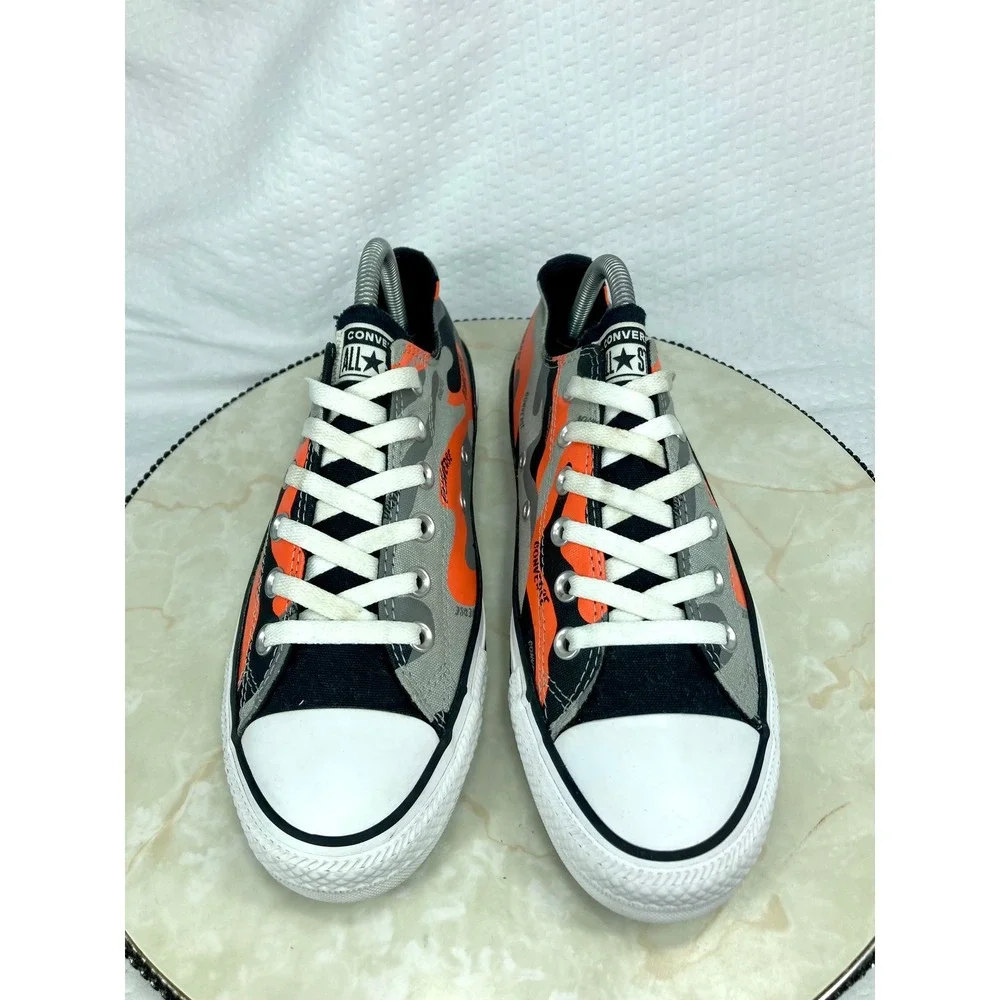 Converse Chuck Taylor All Star Ox Hybrid Camo Canvas Sneakers Womens 9.5 - Picture 4 of 12